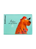 Альбом для рисования А4, 24 листа, на скобе ErichKrause Happy Capy, МИКС 10888693 - фото 5716181