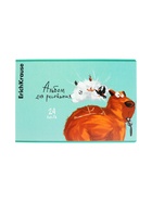 Альбом для рисования А4, 24 листа, на скобе ErichKrause Happy Capy, МИКС 10888693 - фото 5716185