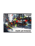 Альбом для рисования А4, 40 листов, на скобе, ErichKrause Adrenaline Speed, МИКС - Фото 7