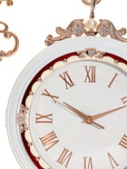 УЦЕНКА Часы настенные двусторонние, на подвесе, плавный ход, 36×32 см, d=27 см, циферблат 19 см - фото 14838337