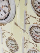 УЦЕНКА Часы настенные двусторонние, на подвесе, плавный ход, 36×32 см, d=27 см, циферблат 19 см - фото 14838346