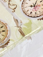 УЦЕНКА Часы настенные двусторонние, на подвесе, плавный ход, 36×32 см, d=27 см, циферблат 19 см - фото 14838348