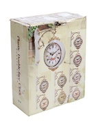 УЦЕНКА Часы настенные двусторонние, на подвесе, плавный ход, 36×32 см, d=27 см, циферблат 19 см - фото 14838344