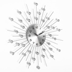 УЦЕНКА Часы настенные интерьерные «Зеркальные сферы», серия: Ажур, плавный ход, d=39 см, циферблат d=13 см, от батарейки 1хАА - Фото 2