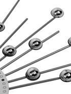 УЦЕНКА Часы настенные интерьерные «Зеркальные сферы», серия: Ажур, плавный ход, d=39 см, циферблат d=13 см, от батарейки 1хАА - Фото 12