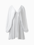 Платье женское MINAKU с глубоким вырезом р. 42, белый - фото 809091189