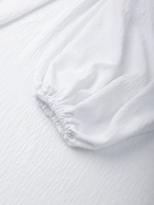 Платье мини женское с глубоким вырезом MINAKU, размер 46, белое - Фото 15