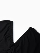 Платье женское MINAKU с глубоким вырезом р. 46, чёрный - фото 809091210