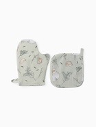 Набор кухонный Divine day: варежка 20×27 см, прихватка 19×19 см, рогожка 164 г/м², 100% хлопок - Фото 2