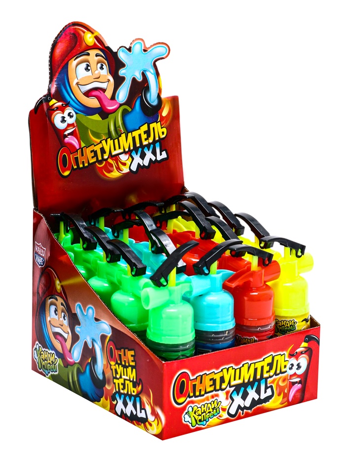 Жидкая конфета «Огнетушитель XXL» ассорти, 55 мл - Фото 1