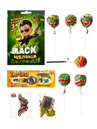 Леденец на палочке «Лизунец MAXI Black Челендж», с подарком, 112 г - Фото 6