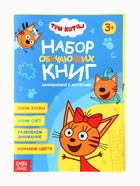 Книги детские «Занимаемся с котятами», набор 4 шт. по 20 стр., А5, Три кота - фото 119338465