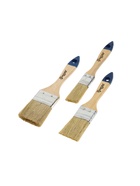 Набор кистей ТУНДРА, натуральная щетина, деревянная рукоятка, 1-1.5-2" (25, 38, 50 мм) - Фото 3