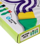 УЦЕНКА Развивающий набор «Создаём орнаменты», 4 кисти, краски, карточки - Фото 10