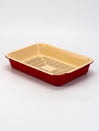 УЦЕНКА Туалет средний с сеткой 36 х 26 х 6,5 см, бежевый/красный 10895712