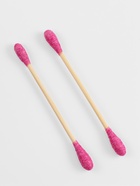 Ватные палочки на деревянной основе, 7 см, 64 шт., розовые (комплект 3 шт) - фото 44061057