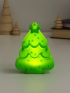Фигурка светящаяся «Ёлочка со звездой», пластик, 3×LR1130, 8.5×4×10.8 см - Фото 1