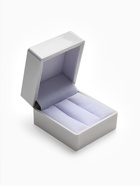 Футляр с подсветкой для 2 колец "Романтика",6*6*5 см, цвет белый - фото 63118882