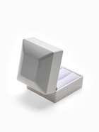 Футляр с подсветкой для 2 колец "Романтика",6*6*5 см, цвет белый - фото 63118883