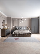 Кровать двуспальная «Палау», с мягким изголовьем, спальное место 1600×2000 мм, цвет серый селенит/табак - Фото 3