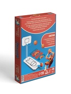 Настольная игра «Баскетбольный фингерспорт», 30 карт, баскетбольное кольцо МИКС, 10+ - Фото 4