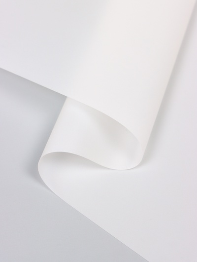 Пленка матовая для цветов и декора, PASTEL, Белая 0.59×7 м 180 г