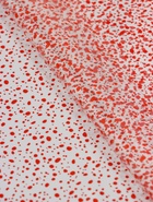 Пленка прозрачная с рисунком «Капли» Красный 0.7×8.2±5%м - фото 116000124