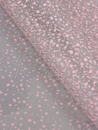 Пленка прозрачная, с рисунком, для цветов и букетов «Капли» Нежно-розовый 0.7×8.2±5%м - Фото 1