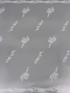 Пленка прозрачная с рисунком "Роза+кайма" Белый 0.7×8.2±5%м 10894769 - фото 16565139