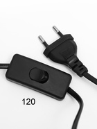 УЦЕНКА Лампа настольная "Бабл" 40Вт Е14 белый 12х12х27см - фото 14846251