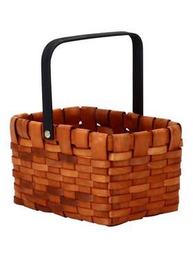 {{photo.Alt || photo.Description || 'УЦЕНКА Корзина плетеная 22×15×12 см, ручка h=14 см, коричневая, секвойя'}}