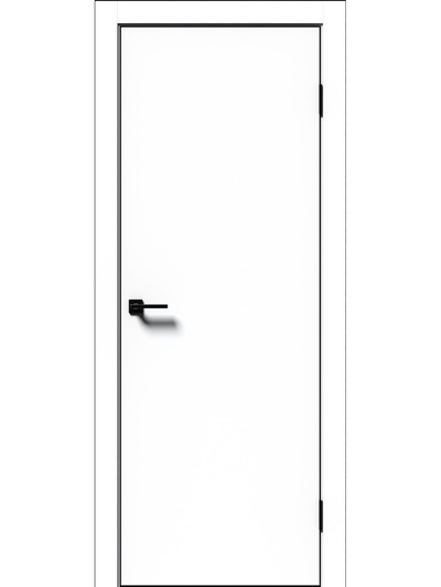 Дверь межкомнатная комплект «Бруно. СК/08», зарезка под замок, 2000×700 мм, цвет белая шагрень