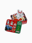 УЦЕНКА Макси-пазлы в металлической коробке «Синий трактор», Новый год, 20 деталей, 10 пазлов - Фото 4