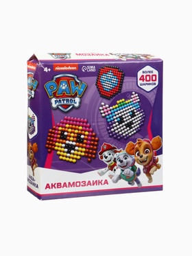 УЦЕНКА Аквамозаика Щенячий Патруль, 3 фигурки, Скай и Эверест 10896327