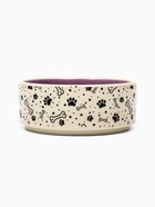 Миска керамическая "Smile Dog" 200 мл -10,5 х 10,5 х 4 см, сиреневая/бежевая 10734779 - фото 16550469