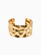 Браслет манжета «Мятый», d=6.5 см, цвет золото - Фото 1