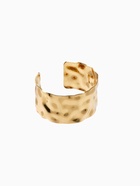 Браслет манжета «Мятый», цвет золото - Фото 4