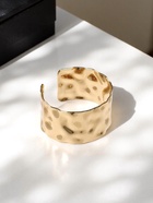 Браслет манжета «Мятый», d=6.5 см, цвет золото - Фото 9