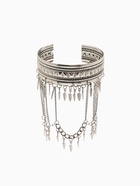 Браслет на предплечье «Перо», цвет серебро - Фото 2