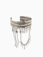 Браслет на предплечье «Перо», цвет серебро - Фото 2