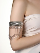 Браслет на предплечье «Перо», цвет серебро - Фото 6