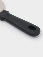 Лопатка - скребок кондитерская Доляна, 21.5×10 см, нержавеющая сталь, чёрная - Фото 3