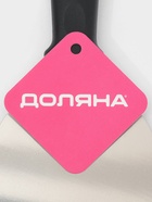 Лопатка - скребок кондитерская Доляна, 21.5×10 см, нержавеющая сталь, чёрная - Фото 5