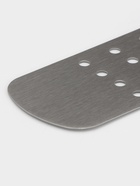 Лопатка перфорированная Доляна, 37×7.2 см, нержавеющая сталь, чёрная - Фото 4