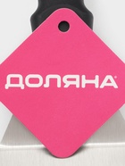 Лопатка перфорированная Доляна, 37×7.2 см, нержавеющая сталь, чёрная - Фото 5