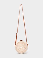 Сумка плетёная ротанг «Единорог», 15×6×60 см - фото 59403332