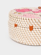 Сумка плетёная ротанг «Единорог», 15×6×60 см - фото 59403333