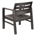 Кресло садовое «Рейки», пластик, 58×62.5×75 см, мокко - Фото 3