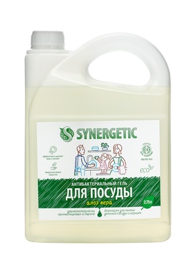 Гель для мытья посуды Synergetic «Алоэ», 2.75 л 10893691