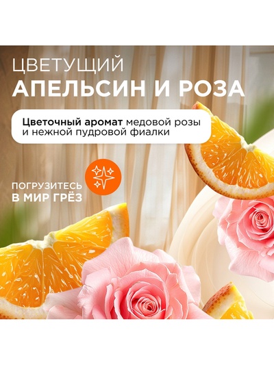 Кондиционер-бальзам для белья Synergetic «Цветущий апельсин и роза», 5 л